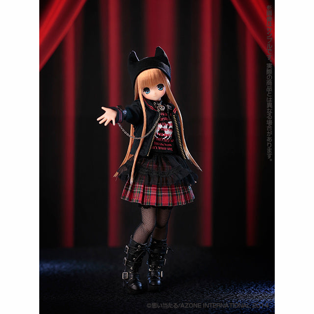 AZONE 1/6 Ex☆Cute 10th Best Selection | SWEET PUNK GIRLS! / KORON (Kitten Mouth ver.) Hair Color: Punkish Brown - 2015 Limited Edition Rare NEW