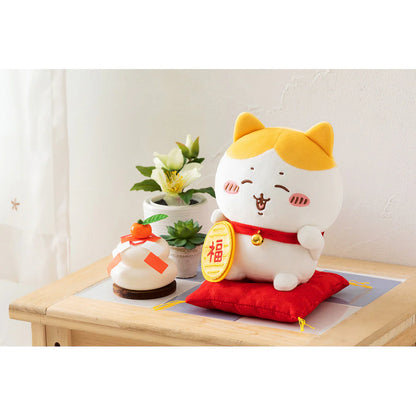 Japan ChiiKawa New Year Series | Hachiware Cute Golden Fortune Cat Maneki-neko Plush Doll & Keychain - Kawaii items Room Decoration Doll