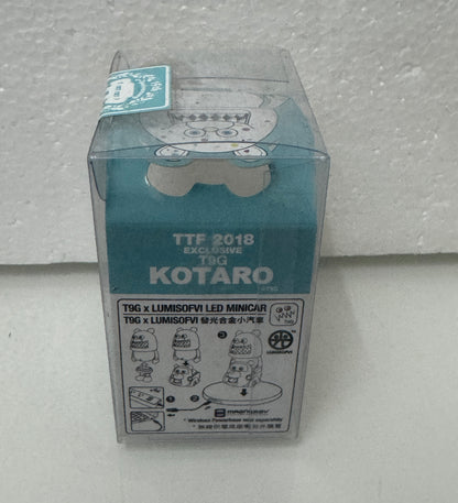 Japan Artist t9g | Little Light White Bear Car - TTF Taiwan 2018 Limited Rare