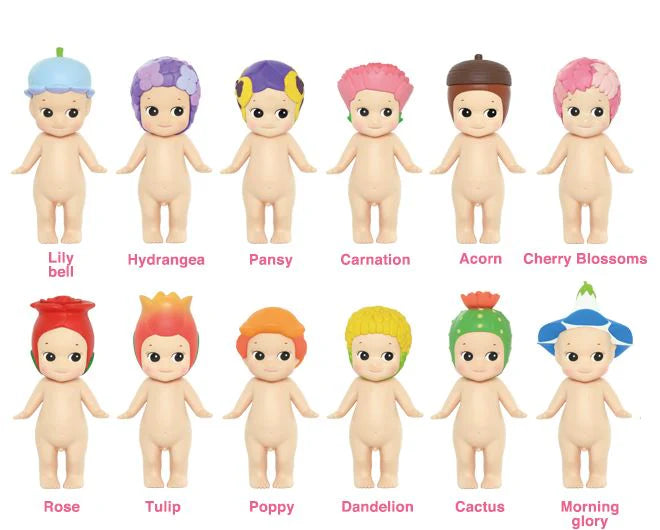 Sonny Angel Mini Figure | Flower Series Old Version Retried - before 2019 Collectable Toys Mystery Blind Box
