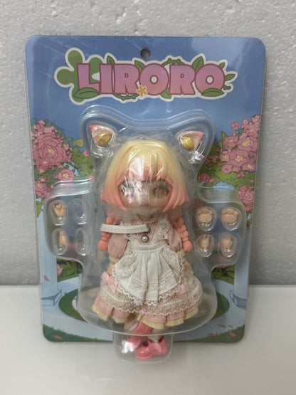 Simon Toys Liroro Summer Island | 1st Special Peony Garden Limited Edition - 1/12 ob11 11cm BJD Doll Ball Joint Doll Collectible Toys