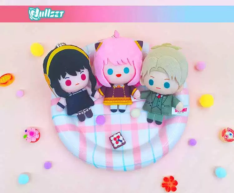 SPY Family Kawaii Mini Plush Doll Keychain | Anya Loid Yor - Plush Doll Figure Collectable Toys