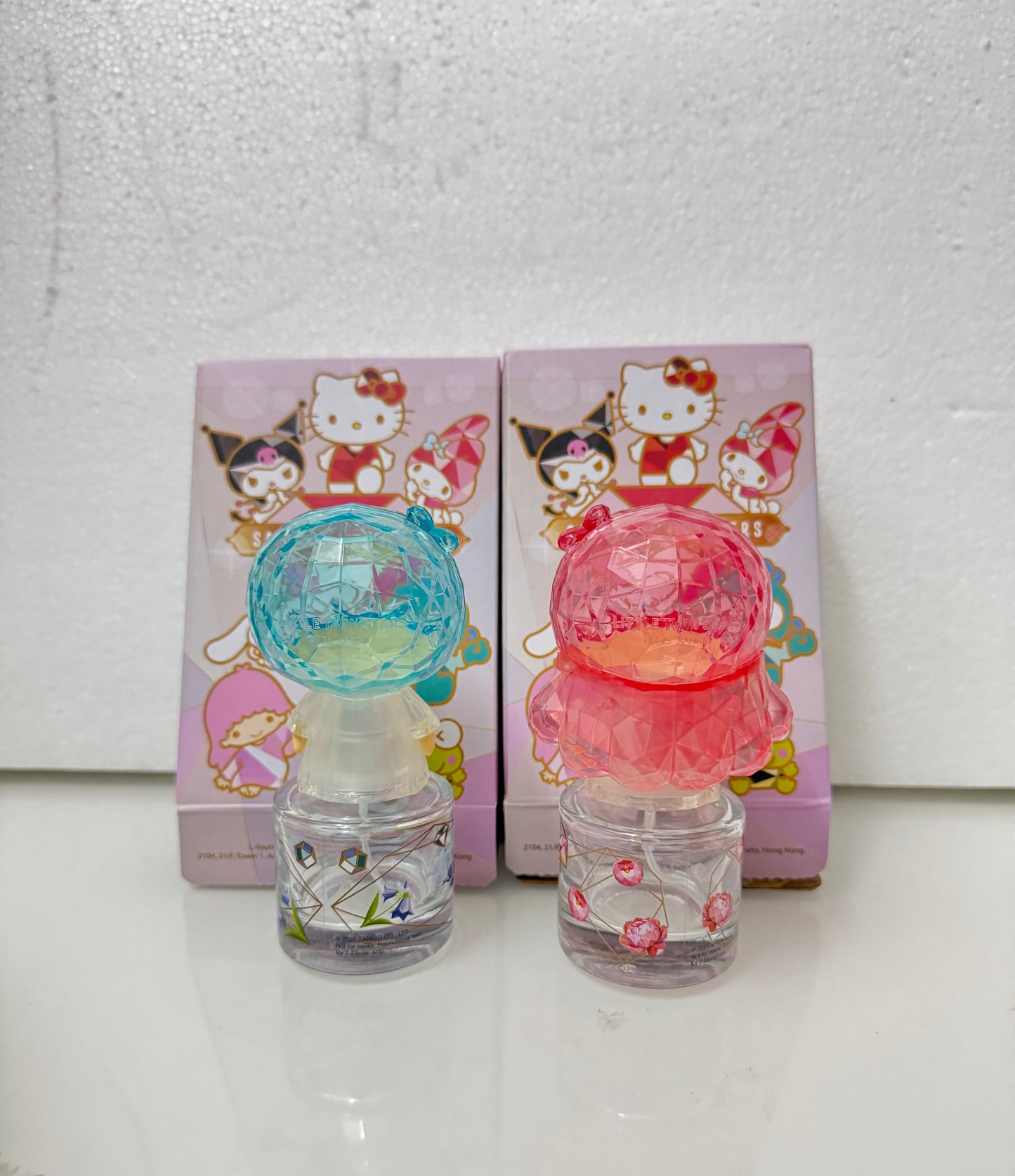 Sanrio Characters Crystal Style Perfume Bottle | Little Twin Star Lala & Kiki - Convenience Store Limited Collectable Toys Mystery Blind Box