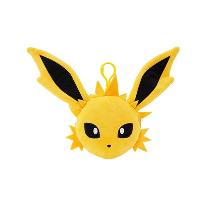 Japan Cartoon Pokemon Eevee Evolution Series Cute Plush Mini Coinbag Keychain | Eevee Vaporeon Jolteon Flareon Espeon Umbreon Leafeon Glaceon Sylveon - Evolve Anime Collectable Kawaii Item