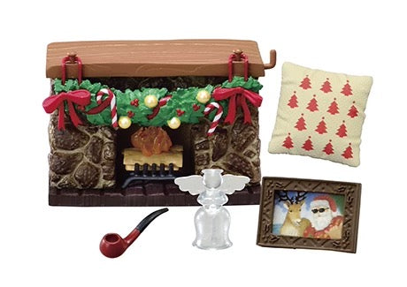 RE-MENT Petit Sample Santa's House 8Pack BOX - Kawaii Miniature World Doll Room