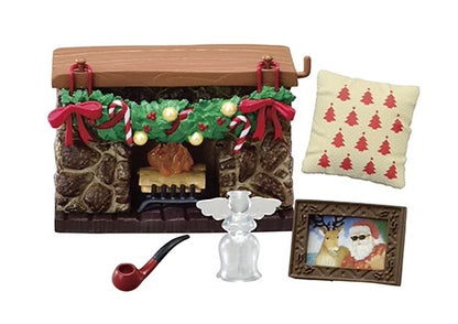 RE-MENT Petit Sample Santa's House 8Pack BOX - Kawaii Miniature World Doll Room