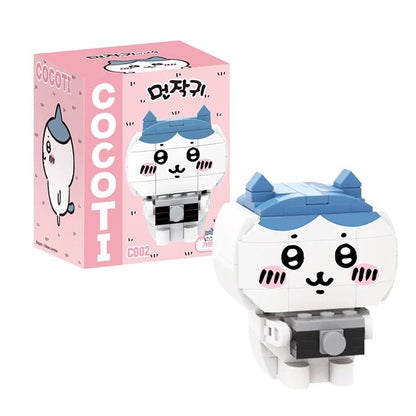 Korea ChiiKawa Building Blocks Toy | Chiikawa Hachiware Usagi - Toy Collections