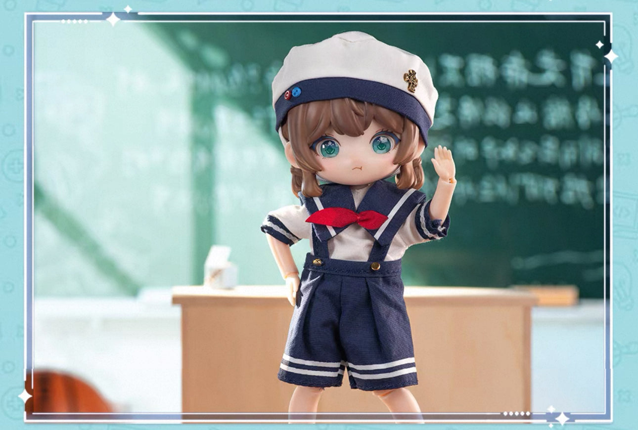 Simon Toys Cosplay Doll Outfits Set Uniform Version | Sailor Uniform Summer & Winter - Original Outfits 1/12 ob11 11cm BJD Doll Ball Joint Doll