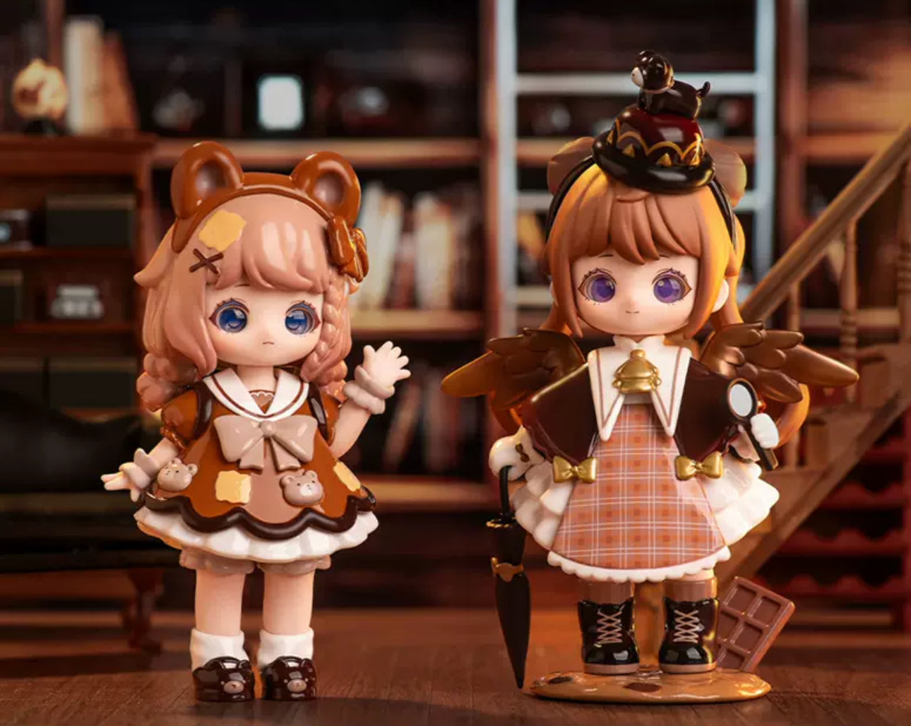 Simon Toys Liroro Sweets Shop | Lolita Style Sweets Figure Doll - Collectible Toys Mystery Blind Box