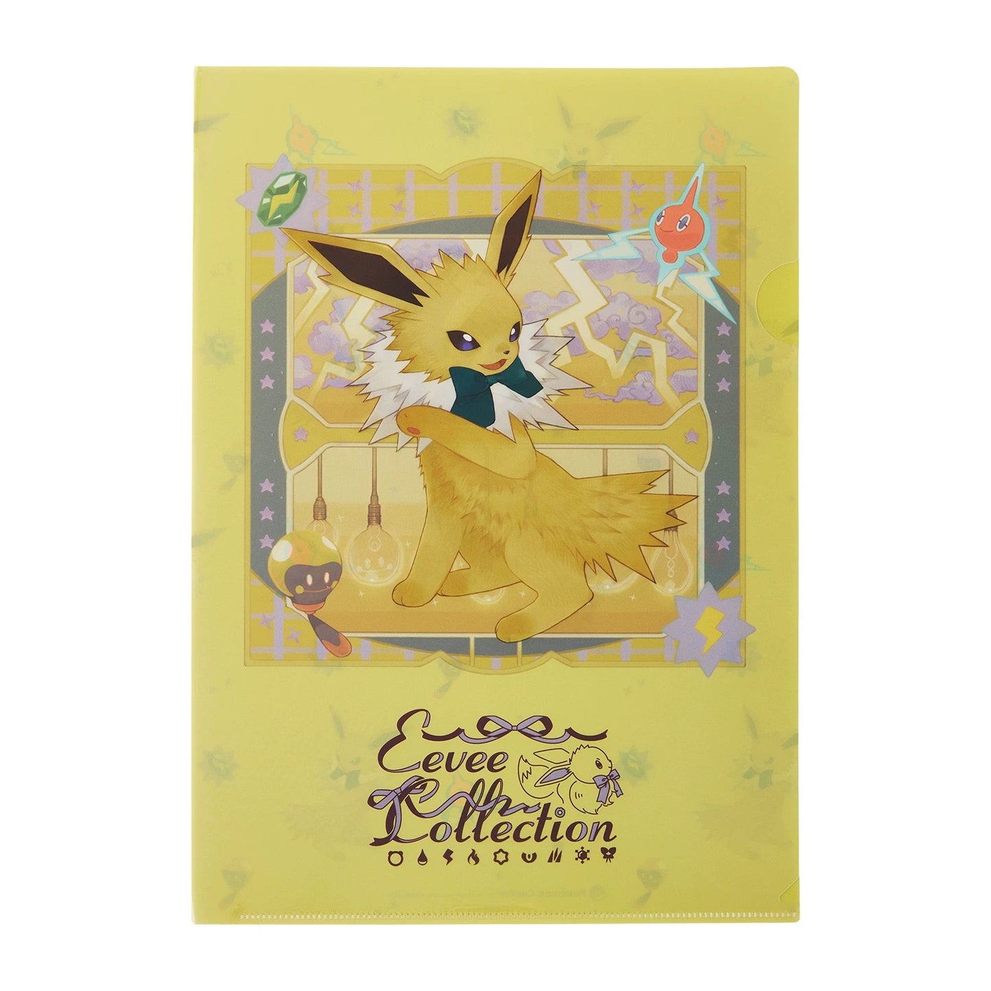 Japan Cartoon Pokemon Eevee Evolution A4 Folder | Eevee Vaporeon Jolteon Flareon Espeon Umbreon Leafeon Glaceon Sylveon - Evolve Anime Collectable Kawaii Item