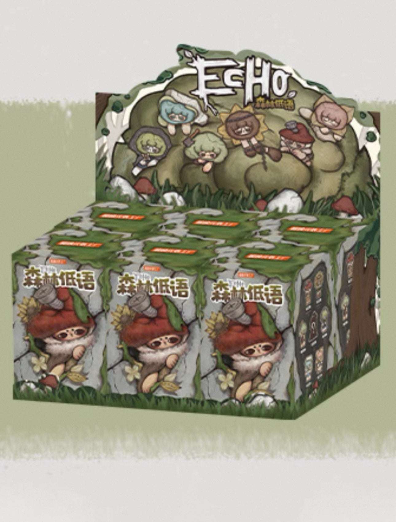 Forest Whispers Echo Forest Elf | Tree Mushrooms Multiflora Rose Stone Sunflower Four Leaf Clover Sprout - Collectable Toys Mystery Blind Box