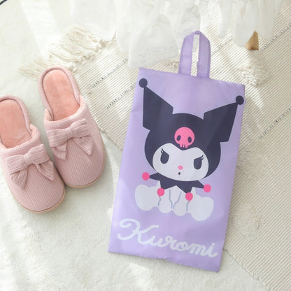 Japanese Cartoon Small Storage Hanging Bag | Hello Kitty My Melody Kuromi Little Twin Stars Cinnamoroll Pompompurin Pochacco - Tidy Shoes Cloths Make up Bag Pochacco - Tidy Shoes Cloths Make up Bag
