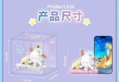 Sanrio x Toptoy Sweet Dream Pochacco Pajamas on Cloud Figure Toy Collection