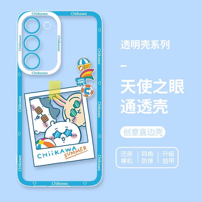Japanese Cartoon ChiiKawa iPhone Case | Summer Time & Bee Colour Ver 8 Styles - Phone Case Samsung Galaxy S26 S25 S24 S23 S22 S21 FE Ultra Edge