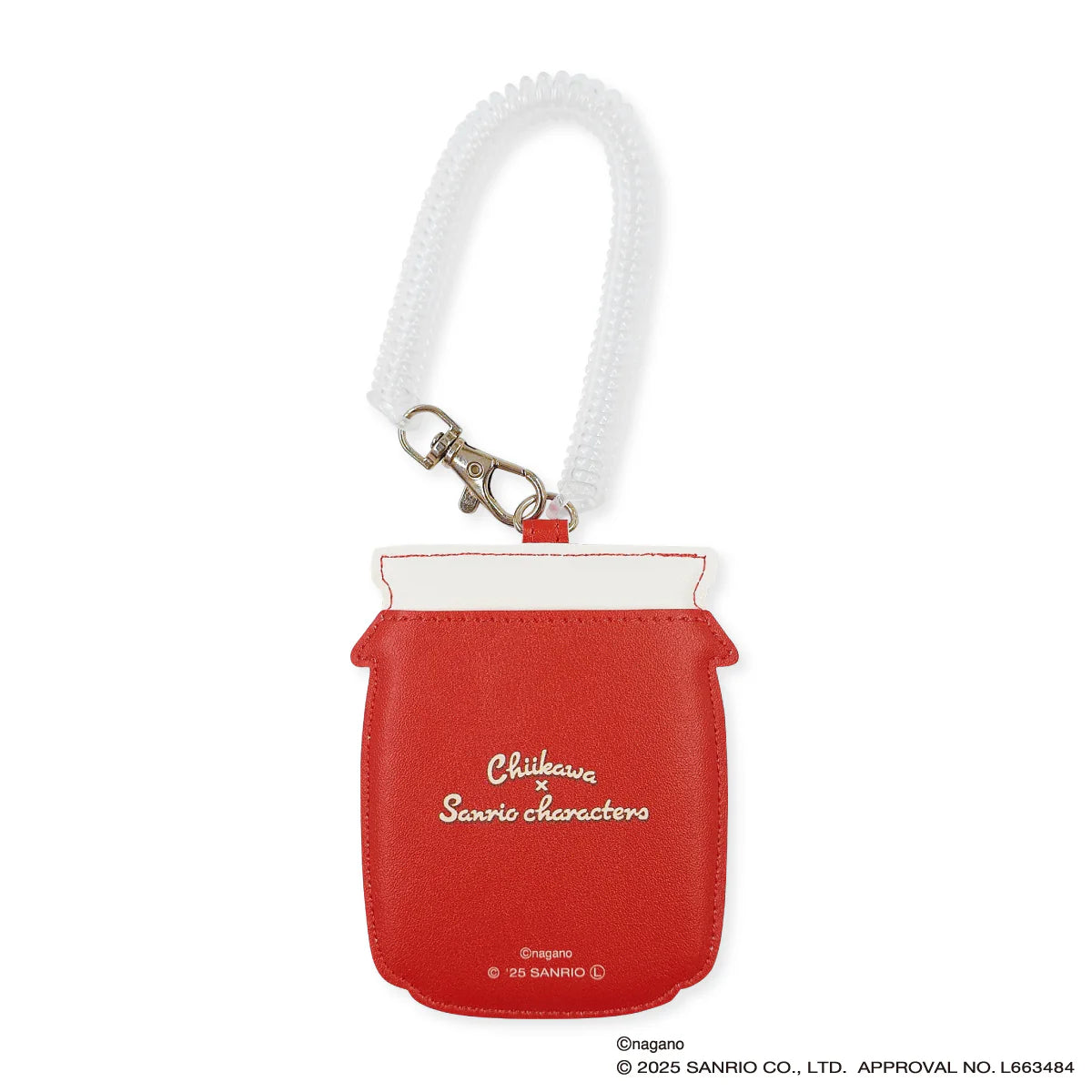 Japan ChiiKawa Kiramekko X Sanrio Series | ChiiKawa Hachiware Usagi Momonga Shisa Crab Cute Pass Case Cardholder - Kawaii items Room Decoration