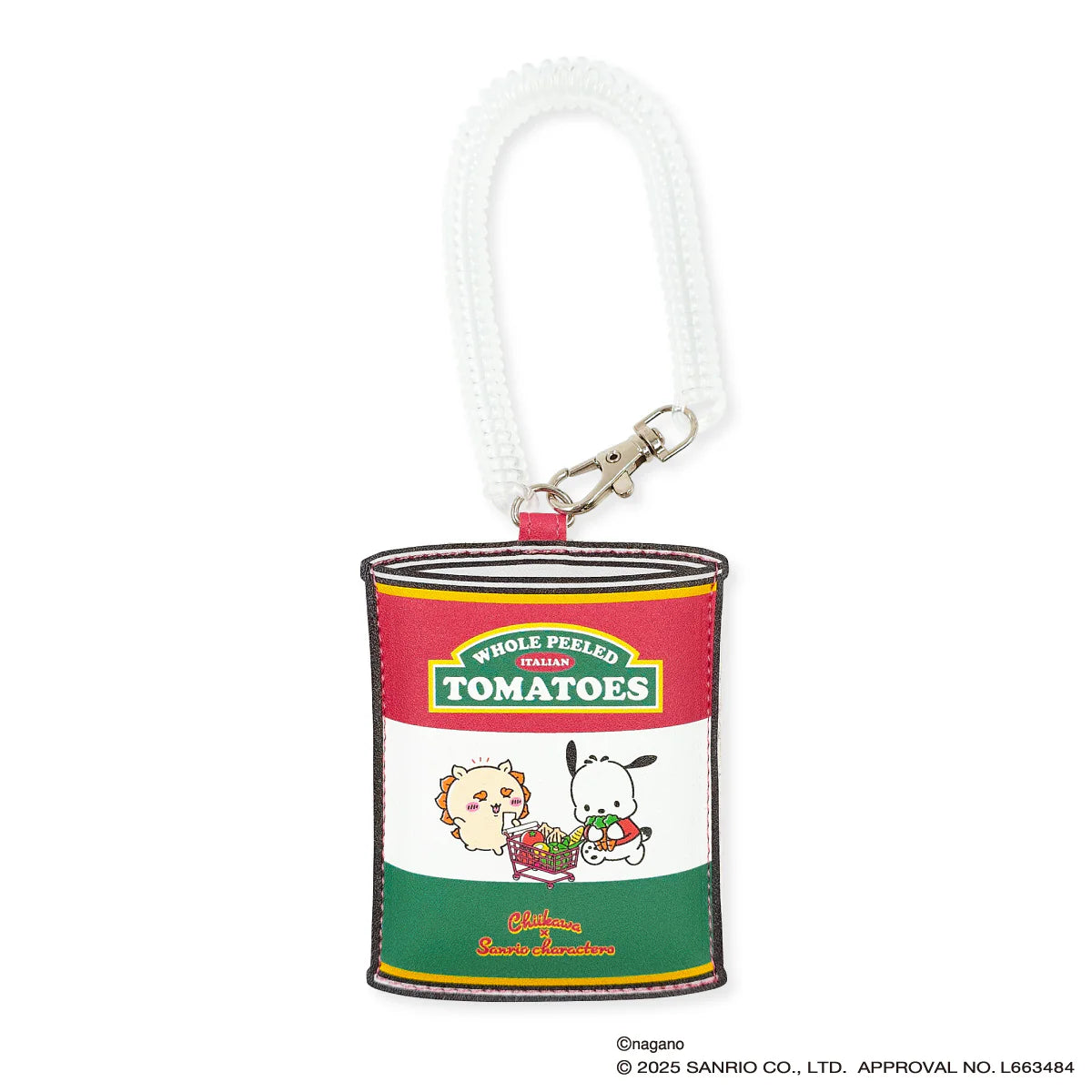 Japan ChiiKawa Kiramekko X Sanrio Series | ChiiKawa Hachiware Usagi Momonga Shisa Crab Cute Pass Case Cardholder - Kawaii items Room Decoration