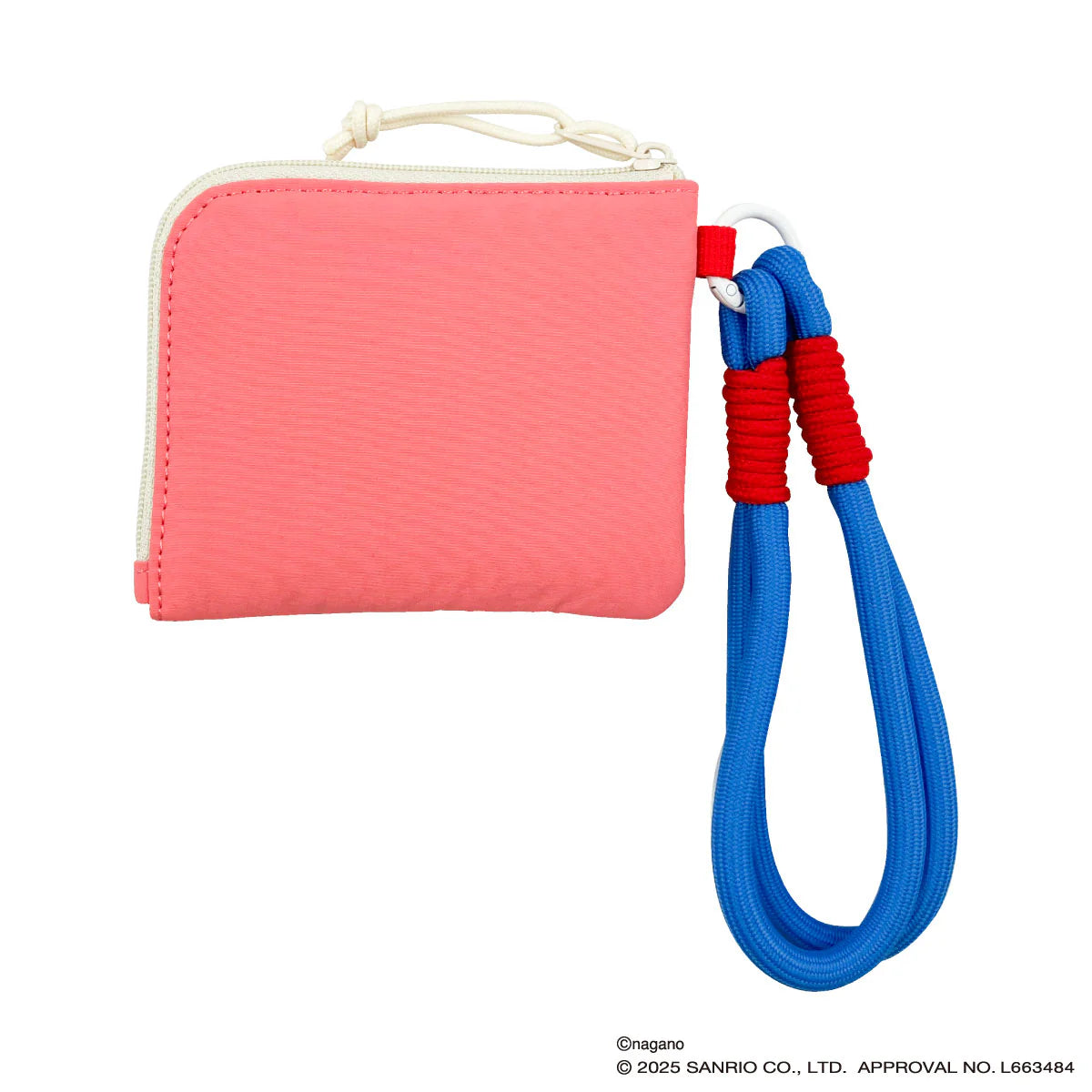 Japan ChiiKawa Kiramekko X Sanrio Series | ChiiKawa Hachiware Usagi Momonga Shisa Crab Cute Icon Compact Wallet - Kawaii items Room Decoration