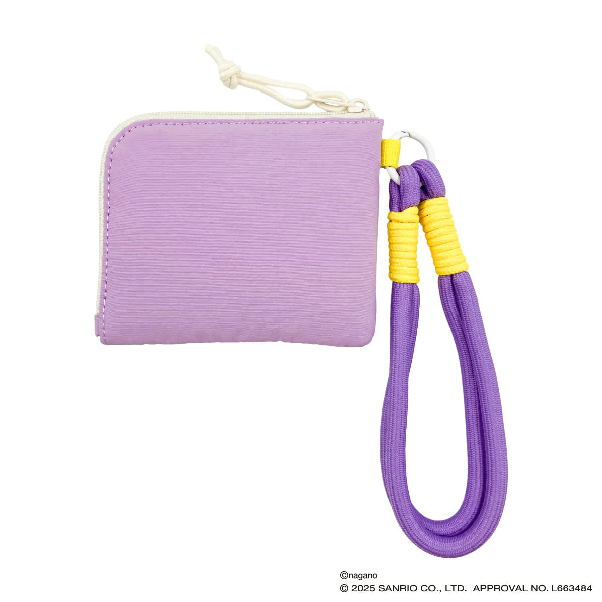 Japan ChiiKawa Kiramekko X Sanrio Series | ChiiKawa Hachiware Usagi Momonga Shisa Crab Cute Icon Compact Wallet - Kawaii items Room Decoration