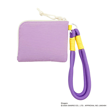 Japan ChiiKawa Kiramekko X Sanrio Series | ChiiKawa Hachiware Usagi Momonga Shisa Crab Cute Icon Compact Wallet - Kawaii items Room Decoration