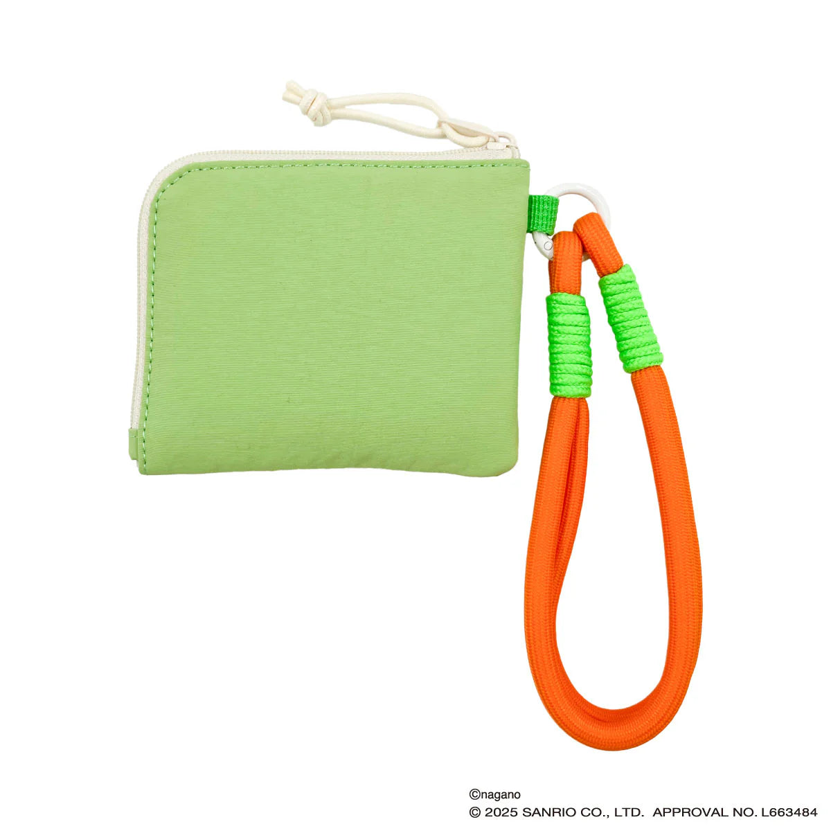 Japan ChiiKawa Kiramekko X Sanrio Series | ChiiKawa Hachiware Usagi Momonga Shisa Crab Cute Icon Compact Wallet - Kawaii items Room Decoration