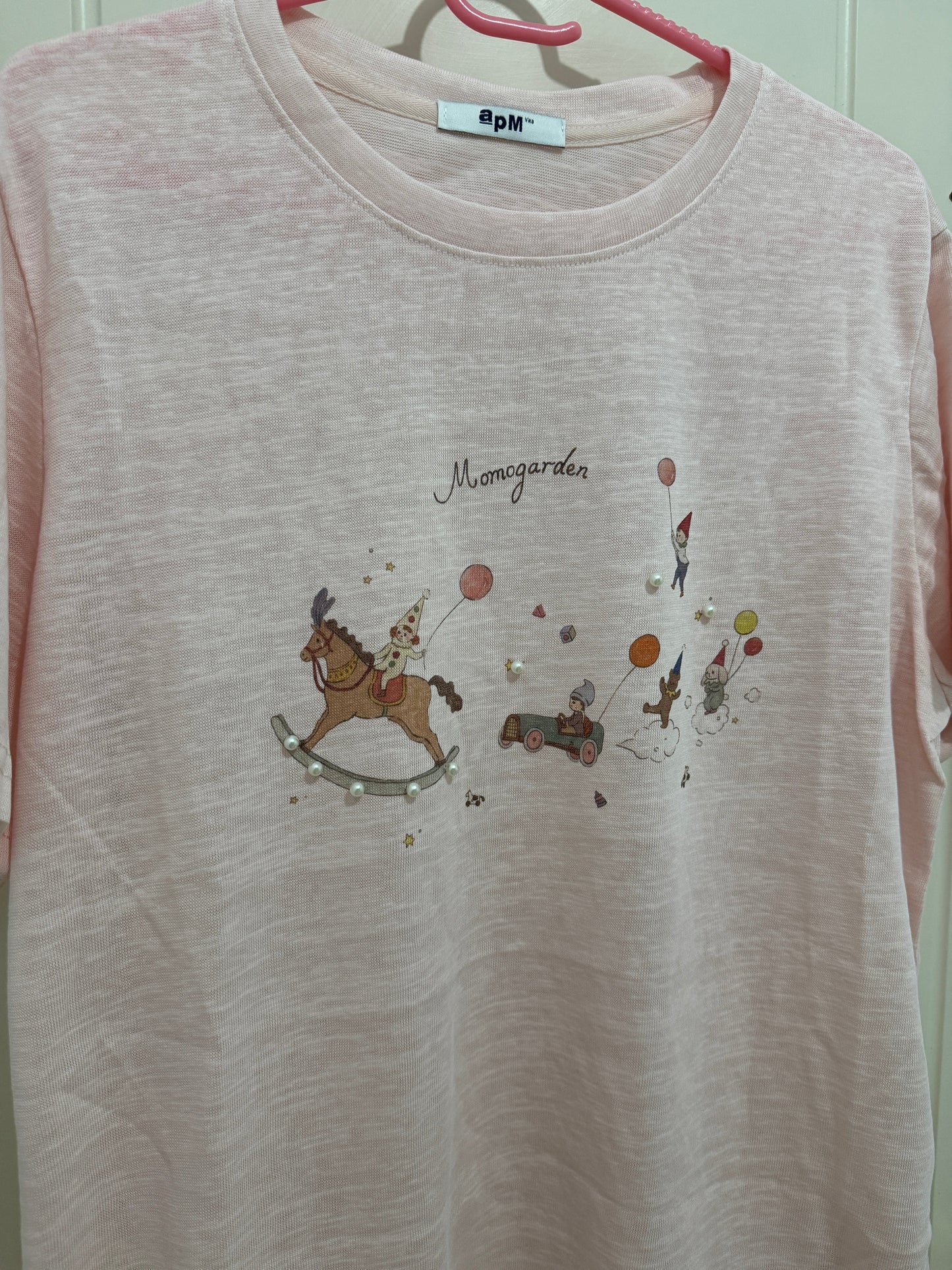 Korean Fashion Cute Animals Style T-Shirt Series | Flying Circus with Pearl- Kawaii Fashion Items