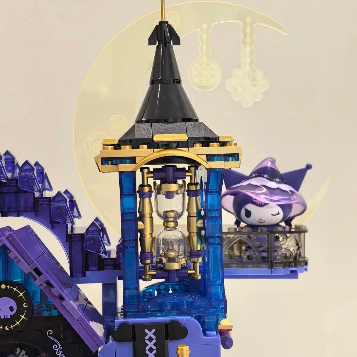 Sanrio Kuromi Building Toy | Purple Crystal-Like Castle - Limited Edition