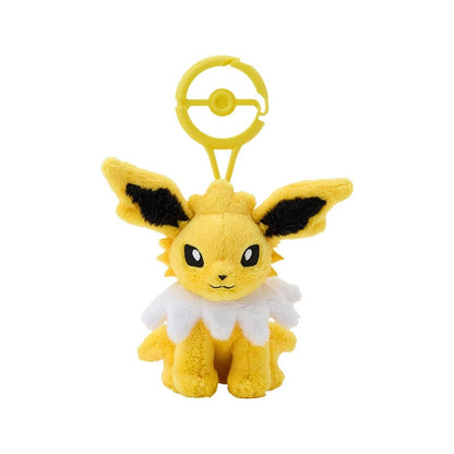 Japan Cartoon Pokemon Center Pokeball Keychain Eevee Evolution Evolve | Eevee Vaporeon Jolteon Flareon Espeon Umbreon Leafeon Glaceon Sylveon - Mascot Mini Plush Doll KawaiiGiftLand