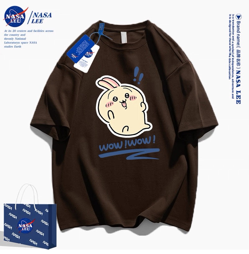 Japanese Cartoon ChiiKawa Casual Style T-Shirt Series | Wow Usagi - Kawaii Fashion Items