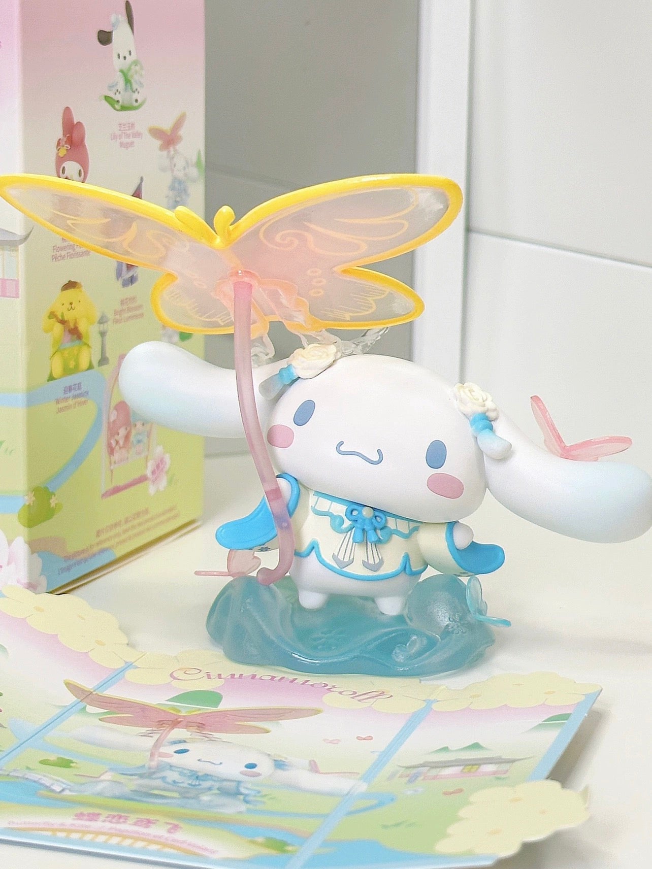 Sanrio X Miniso | Sanrio Chinese Ancient Garden Picnic Style Figure My Melody Kuromi Cinnamoroll Pompompurin Pochacco Little Twin Stars -  Collectable Toys Mystery Blind Box