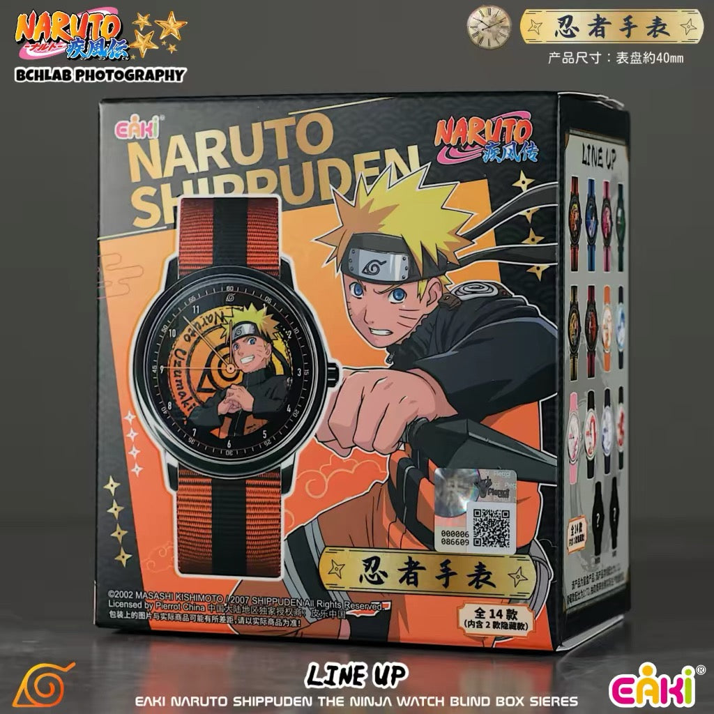Eaki X Naruto Ninja Part 1 Watch Accessories Series | Naruto Shippuuden Naruto Sasuke Sakura Kakashi Minato Itachi Uchiha Madara Obito - Watch Collectable Toys Mystery Blind Box