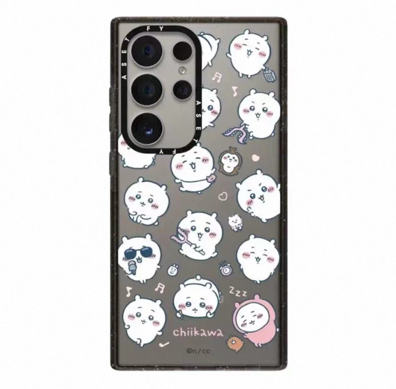 Japanese Cartoon ChiiKawa Acrylic Phone Case | ChiiKawa Hachiware Usagi Medley Fun Pose Full Sceen - Phone Case Samsung Galaxy S25 S24 S23 S22 Ultra