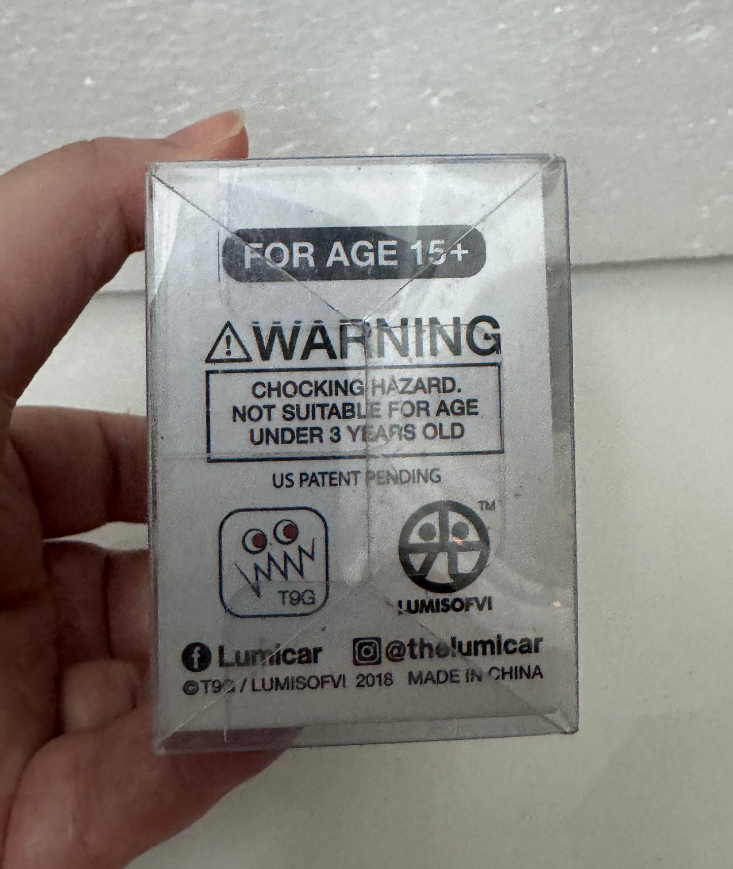 Japan Artist t9g | Little Light White Bear Car - TTF Taiwan 2018 Limited Rare