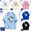 Japanese Cartoon ChiiKawa Casual Style T-Shirt Series | ハチワレ ハッピーピクニック カメラ付き - かわいいファッションアイテム