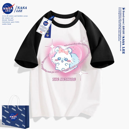 Japanese Cartoon ChiiKawa Casual Style T-Shirt Series | Smile Momonga - Kawaii Fashion Items