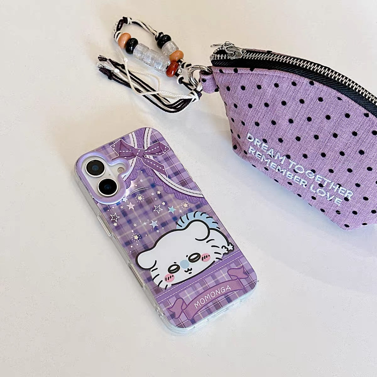 Japanese Cartoon ChiiKawa Go Round Laser Case | Merry Go Round with Chiikawa Hachiware Usagi - iPhone Case Plus SE2 11 12 13 14 15 16 16e 17 17e Pro Promax 12mini 13mini (副本)