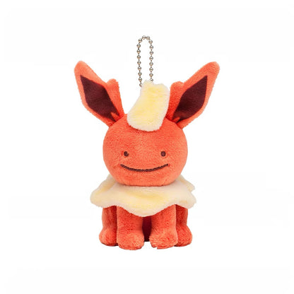 Japan Cartoon Pokemon Center Ditto Crossover Part 3 Eevee Evolution Evolve | Eevee Vaporeon Jolteon Flareon Espeon Umbreon Leafeon Glaceon Sylveon - Mascot Mini Plush Doll