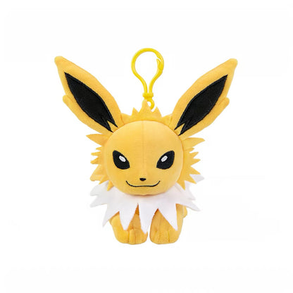 Japan Cartoon Pokemon Eevee Evolution Series Laying Plush Keychain | Eevee Vaporeon Jolteon Flareon Espeon Umbreon Leafeon Glaceon Sylveon - Evolve Anime Collectable Kawaii Item