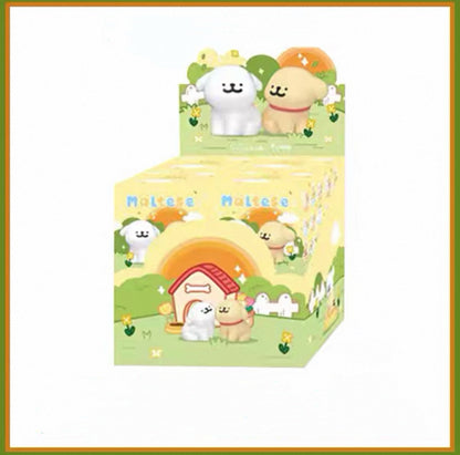 Funism Maltese Puppy | Happy Stacked Ver - Lovely Collectable Toys Mystery Blind Box