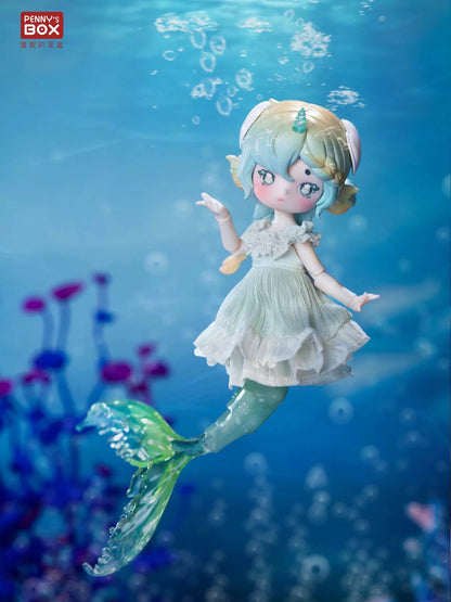 Penny Box Tidal Secret Language | Mermaid Sea Fairy 1/12 ob11 11cm BJD Doll Ball Joint Doll - Collectible Toys Mystery Blind Box