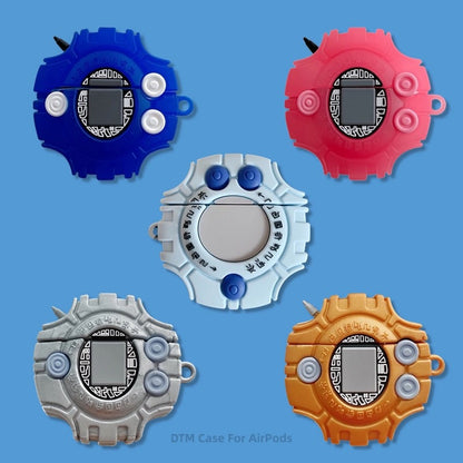 Japanese Cartoon Digimon Digital Monsters Case | Digimon Divine Plan  Part 2 SkyBlue Blue Pink Gold Silver - AirPods AirPodsPro AirPods3 AirPods4 Case