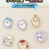 ChiiKawa X Miniso | ChiiKawa Hachiware Usagi Momonga Kurimanju Rakko Magnet with Card - Kawaii Item Cute Accessories