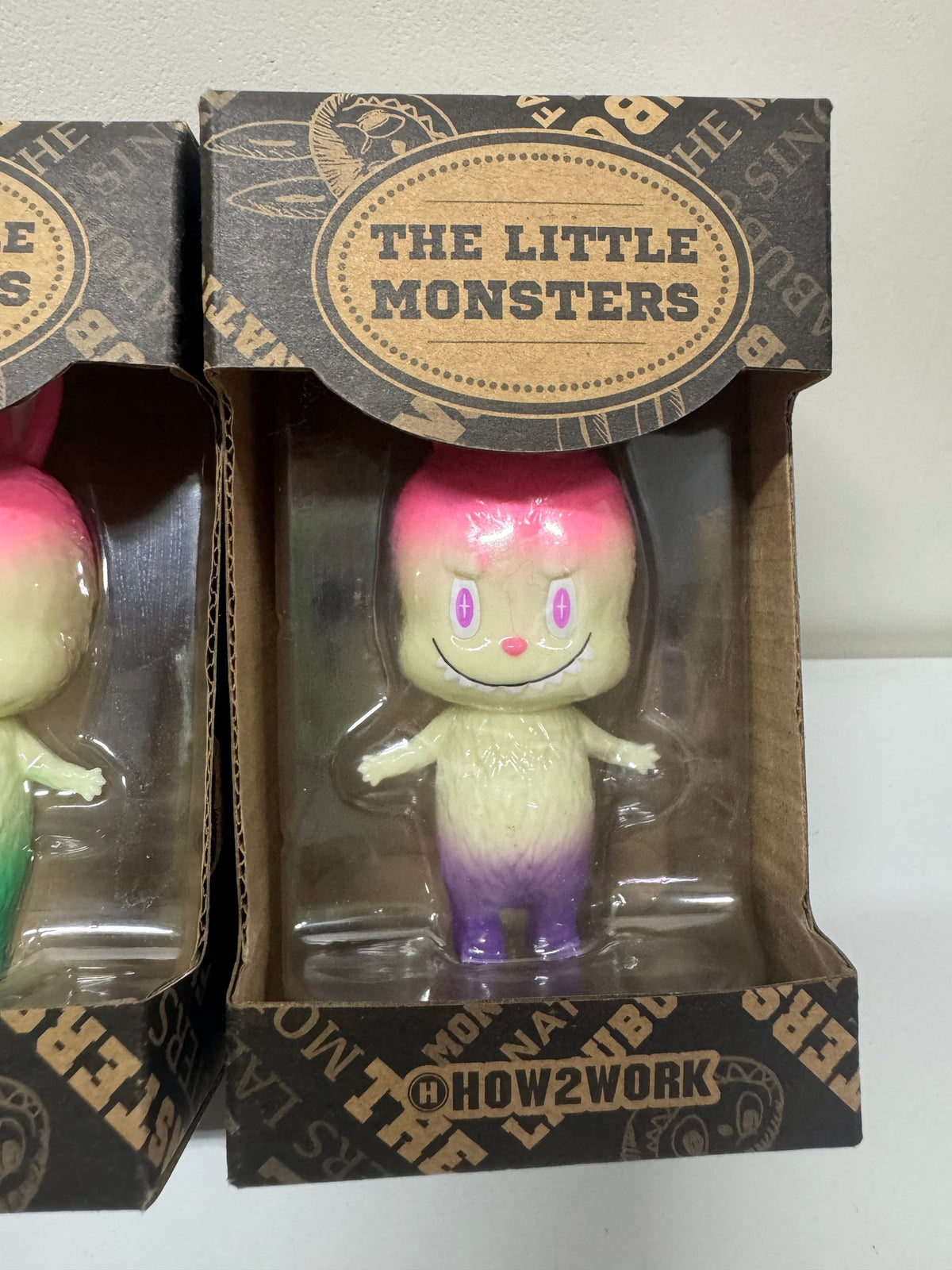 Labubu Yellow Box How2work Mini Labubu Yellow Pink Green Purple Japan ver Limited Editio ...