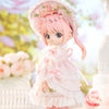 Simon Toys Liroro Summer Island | ロココヴィクトリアン ロリータ衣装 ピンクローズ - 1/12 ob11 11cm BJD ドール 球体関節人形