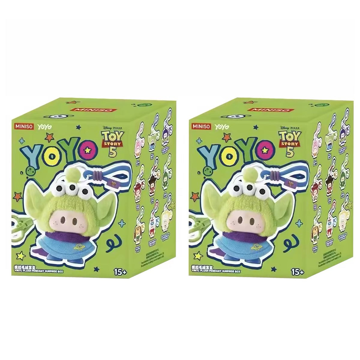 YOYO Chan x Toy Story Doll | Yoyo Lovely with You - Plush Vinyl Keychain Pendant Blind Box