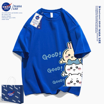 Japanese Cartoon ChiiKawa Casual Style T-Shirt Series | 3 Chiikawa Good! - Kawaii Fashion Items