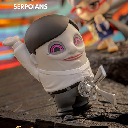 Japan Anime Dandadan | Dan Da Dan Okarun Momo Jiji Aira Seiko Turbo Granny Serpoian - Plastic Mini Figure Mystery Box Collectable Toys