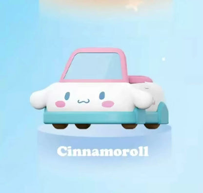 Sanrio Characters Cute Pullback Car Series | Hello Kitty My Melody Kuromi Cinnamoroll Pompompurin Pochacco - Kawaii Decoration Collectable Toys Toy Collection