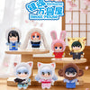 Eaki X Gintama Part 1 Series Beast House | Gintoki Kagura Shinpachi Kamui Kotarou Toushirou - Vinyl Face Plush Doll Figure Keychain Collectable Toys Mystery Blind Box