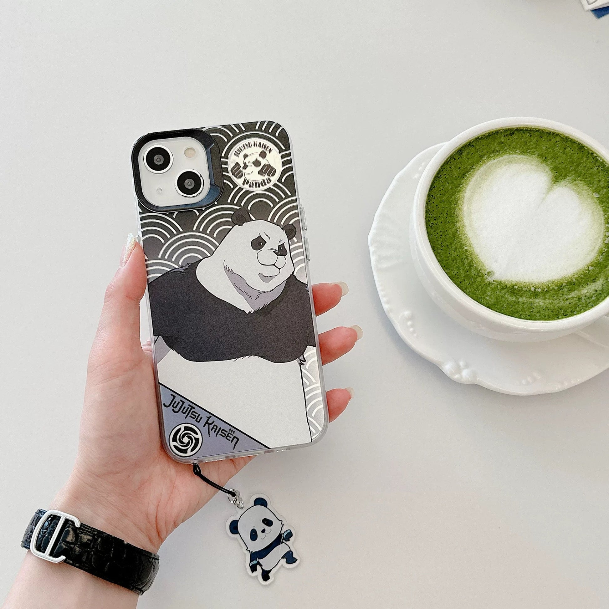 Japanese Anime Jujutsu Kaisen Phone Case with Strap | Inumaki Toge Zenin Maki Todo Aoi Panda - iPhone Case 7 8 PLUS SE2 XS XR X 11 12 13 14 15 16 Pro Promax 12mini 13mini KawaiiGiftLand