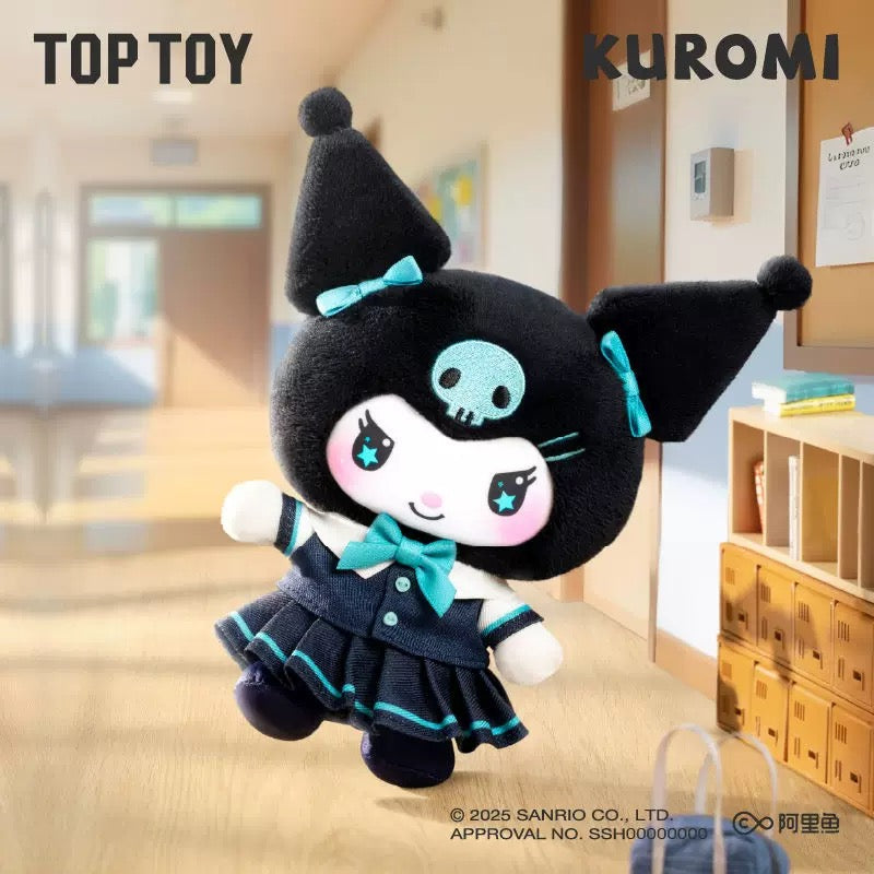 TopToy Sanrio Characters Kuromi | School Life Uniform - Collectable Toys Mystery Blind Box KawaiiGiftLand